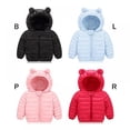 thumbnail image 2 of Bullpiano 2-7T Toddler Jacket Hooded Baby Boys Girls Winter Long Sleeve Thick Warm Outerwear Clothes Outfit, 2 of 3