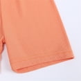 thumbnail image 4 of WIBACKER 1-8Y Ribbed Cotton Pajamas for Little Girls 2 Piece Short Sleeve Sleepwear Set, 4 of 11