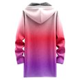 thumbnail image 5 of Womens Zip Up Long Hoodie Jacket Lightweight Tunic Sweatshirt Open Front Cardigan, 5 of 5