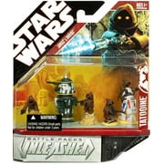 Star Wars Unleashed Battle Packs 2007 Jawas & Droids 2" Action Figure 5-Pack