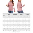 thumbnail image 2 of Suéteres De Punto Suéteres Mujer Crochet Básico Slim Fit Otoño Jerseys Traje Diario Kuymtek Rosa T S para Mujer, 2 of 9