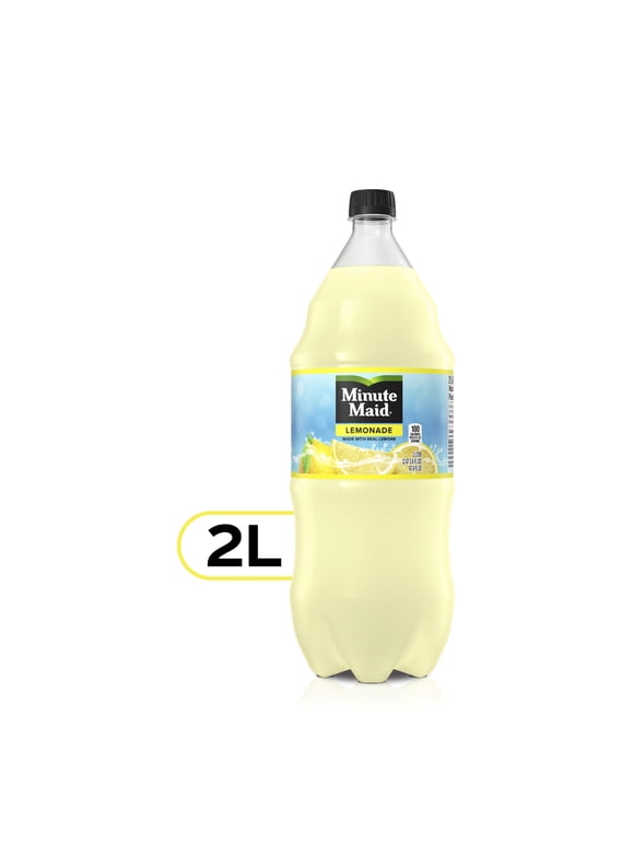 Minute Maid Lemonade Made w/ Real Lemons, 2 Liters