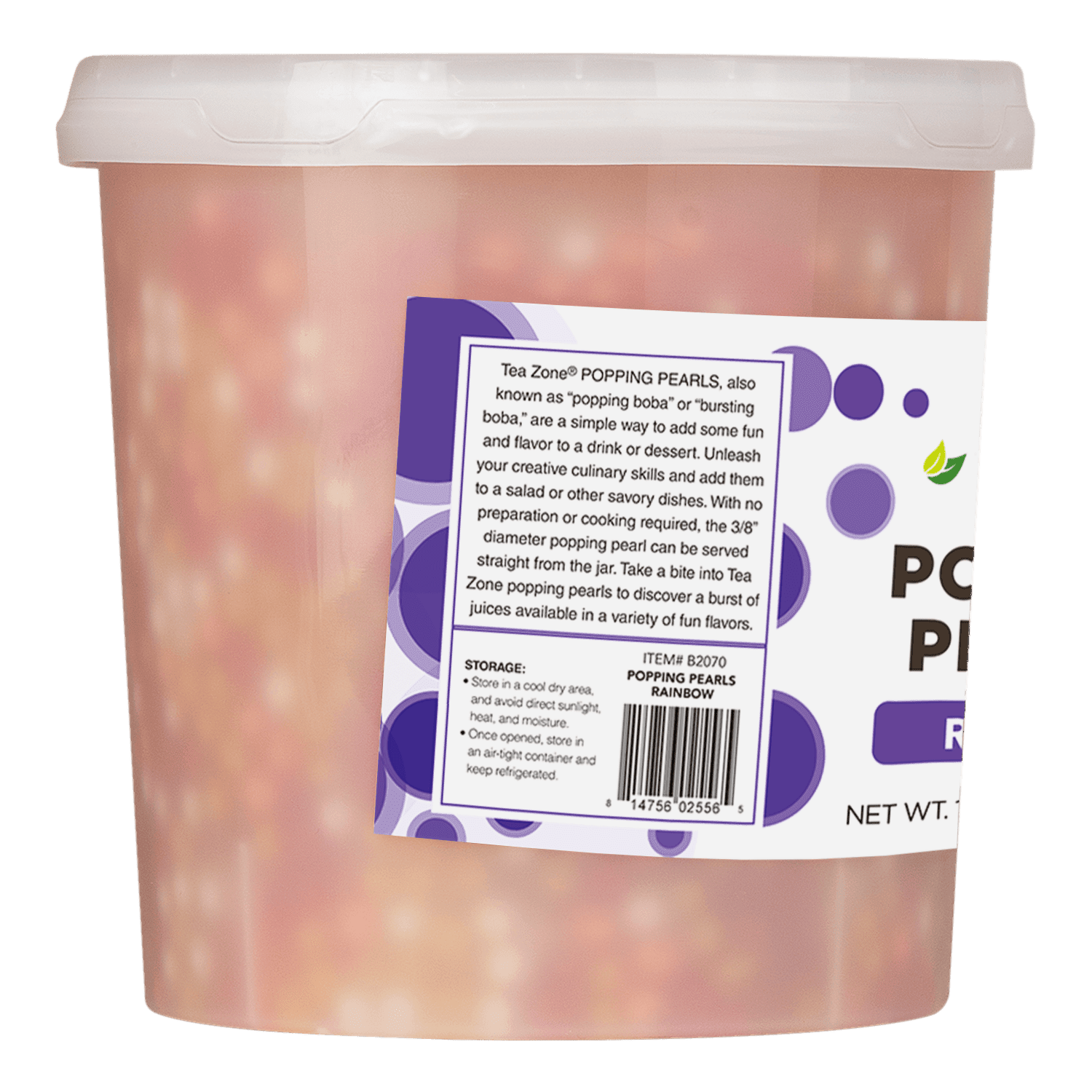 Tea Zone Rainbow POPPING PEARLS™ (6.8 lbs)