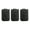 3 pcs, variant on Lynono Silicone Socks For U1 3D Printer Hotend Extruder High Temperature Wear Resistant Black Silicone Sleeve Cover