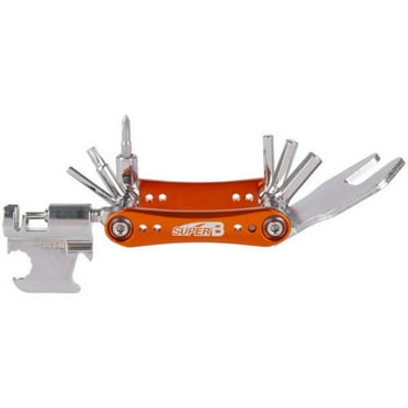 Super B TB-FD55 Folding Tool, 16 in 1, Orange