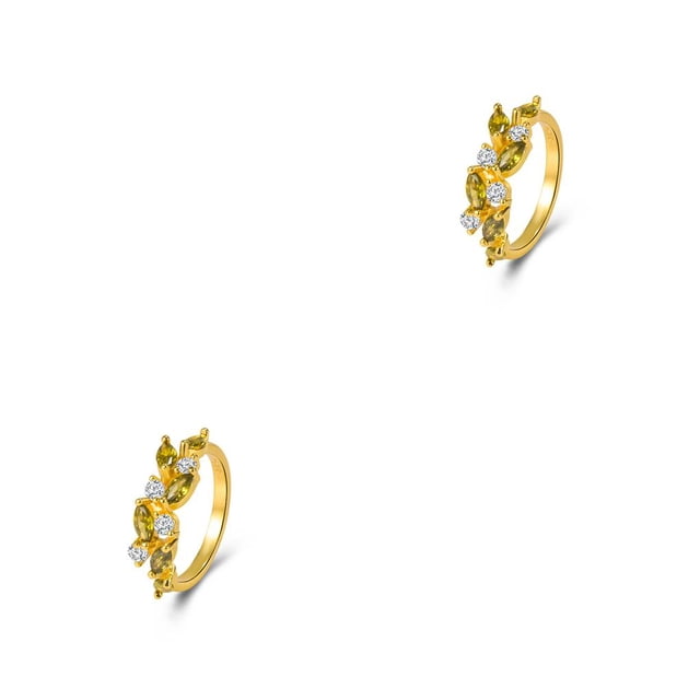 Anillo Minnieouse de Cristal para Mujer Tamaño 7