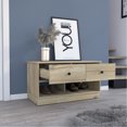 thumbnail image 2 of Light Oak 2 - Shelf 2 - Drawer Storage Bench for Creating a Tidy and Attractive Space, 2 of 4