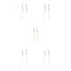 thumbnail image 2 of Pendientes Sonducket Borla Larga Zircon Oro, 2 of 6