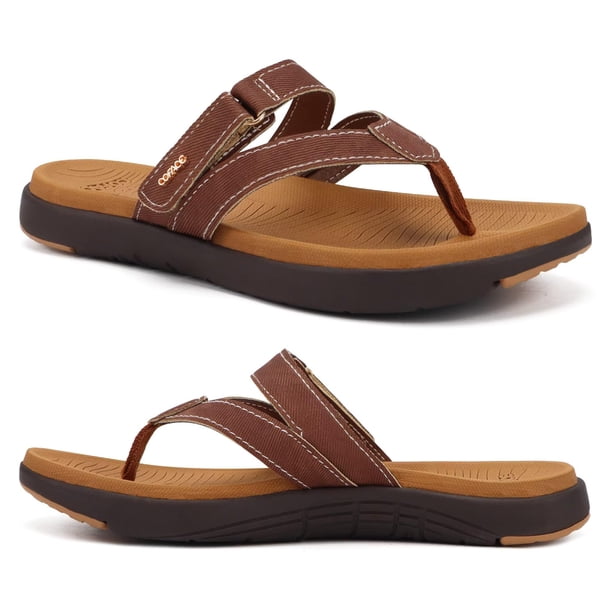 Sandalias ortopédicas para mujer COFACE con espuma viscoelástica y soporte de arco