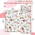 thumbnail image 5 of Pioneer Flower Floral Print Pattern Toddler Nap Mats for Kids Preschool,Sleeping Mat Bag or Kids,Toddler Sleeping Bag,Toddler Nap Mat or Daycare, 5 of 6