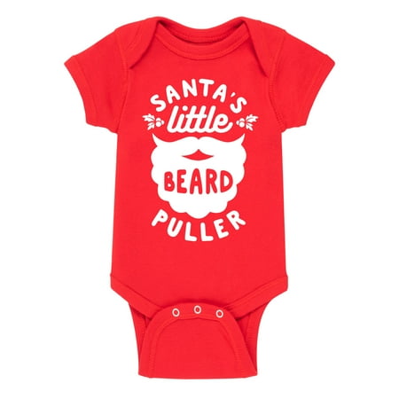 

Instant Message - Santas Beard Puller - Infant Baby One Piece