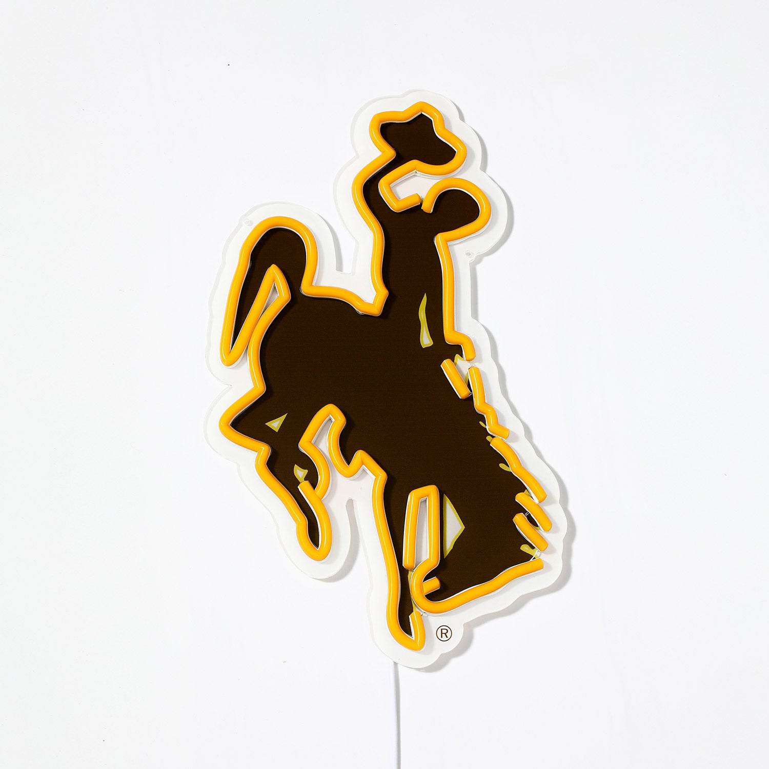 Wyoming Cowboys LED Neon Sign