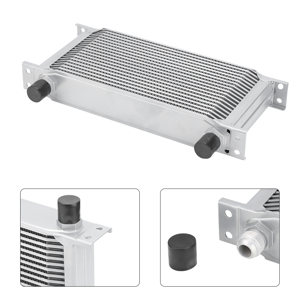 Kritne Universal Oil Cooler, 19Row British Type Motor Engine Oil