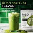 thumbnail image 3 of TAZO Protein Matcha Latte Powder with Whey Protein Isolate, 8oz Pouch, 8 Servings, 3 of 10