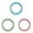 All, variant on 3 Pcs Puppy Teething Chew Toy 4.72 Inch for Small Dogs, Durable TPR Ring Toy for Teething Relief, Interactive Play Dental Health, Training Reward for Puppies, Dog Toys, All