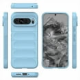 thumbnail image 1 of Color Liquid Silicone Matte Phone Case for Google Pixel 9 pro XL Skin Feel Armor Shockproof Protect Soft Cover - Blue, 1 of 5