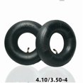 thumbnail image 1 of Set of 2 Tubular Tires 4.10/3.50-4 Inches for Hand Truck, Cart, Garden Cart, Lawn Mower - 4.10-4 Replacement Tube, 1 of 4