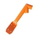 thumbnail image 2 of Herramienta de limpieza de canalones Herramienta de jardín Versátil Fácil de usar Accesorios resistentes Naranja, 2 of 9
