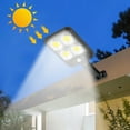 thumbnail image 2 of Kedshhgu Solar Street Lights Outdoor Solar Parking Lights Wireless Motion Sensor Solar Security Wall Light With 3 Modes For Garden Street Yard, 2 of 7