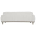thumbnail image 6 of Furniture of America Ellita Mid-Century Modern Chenille OEKO-TEX Certified Sofa with Faux Fur Pillows, Oat, 6 of 13