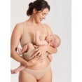 thumbnail image 2 of Sostén MOMANDA para Lactancia Sin Aros con Espalda Deportiva Beige Trigo Talla S, 2 of 6