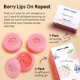 thumbnail image 3 of Bálsamo labial Grace & Stella Kiss Me Softly Berry, 20 ml (paquete de 3), 3 of 8