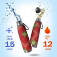 thumbnail image 2 of Christmas 29oz Stainless Steel Insulated Thermos with Tea Filter, 360° Printed Travel Bottle, Leakproof BPA-Free Flask with Anti-Slip Base, 304 Inner & 201 Outer, Vacuum Cup, 2 of 6