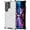 White, variant on Clear Case for Samsung Galaxy S24 Ultra (Not S24), Non-Yellowing Anti-Scratch Back Slim Honeycomb Shockproof Phone Bumper Cover Case for Samsung Galaxy S24 Ultra Transparent White