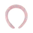 thumbnail image 4 of Unique Bargains 1 Pc Furry Braided Wool Headbands Pink, 4 of 6