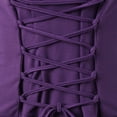 thumbnail image 4 of Vestido Vestido de fiesta con botones para mujer, vestido gótico Retro ajustado, ropa de Cosplay para fiesta de adultos Kuymtek Púrpura T S para Mujer, 4 of 7