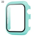 thumbnail image 1 of Flmtop 1 Pce Protecteur d'Écran de Montre avec Protection Globale à 360° Anti-Rayures Étuis de Montre Intelligente PC Verre Trempé Protecteur d'Écran de Montre Housse de Protection Confortable Compatible avec Apple Watch 6/Se, 1 of 9