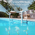 thumbnail image 2 of Pool Fountain for Above in-Ground Pools Adjustable Dual Waterfall Ground,Swimming Pool Spa Water Fountain,Pool Accessory, 2 of 6