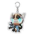 thumbnail image 1 of Game Overwatch Keychain OW DVA Gabriel Reyes Reaper Lúcio JunkRat JAMISON FAWKES Cosplay Cartoon Figure Pendant Car Key Ring tzw, 1 of 6
