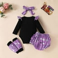 thumbnail image 6 of Futezty Toddler Boys Girls Clothes Fall Winter Outfit Sets, Set For Kids 0 6 12 18 24 Months 2T 3T 4T 3PCS, 6 of 6