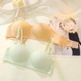 thumbnail image 7 of Hduncf Womens Soft Support Tube Top Bra Ultra-Thin, Breathable Camisole Lingerie for Small Busts, Skin-Friendly Thin Underwear Beige M, 7 of 7