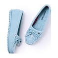thumbnail image 2 of Minnetonka Women's Thunderbird Animikii Hardsole, Aqua Mist, Size 9, 2 of 6