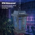 thumbnail image 5 of Electric Bug Zapper, 3200V Indoor Mosquito Zapper Killer with Hanging Chain Mosquito Trap with Removable Collection Tray, USB Electric (16 in), 5 of 8