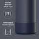 thumbnail image 3 of Botella Termo Sport Boot Hydrapeak 32 oz Azul Marino, 3 of 9