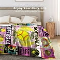 thumbnail image 6 of Dance Blanket Soft Cozy Bed Couch Dances Theme Throw Blankets Birthday Gifts for Teen Girls Teachers Women 50"x40", 6 of 6