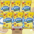 thumbnail image 2 of Sandwich Cookie Big Bag Snacks Bundle Pack - Golden Oreo Mini - 6 Individually Sealed 3 oz Bags - Mini Golden Sandwich Cookies for Lunches, On The Go Snacks, Movies in Cornershop Confections Pack, 2 of 3