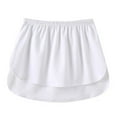 thumbnail image 1 of Gupgi Women Shirt Extender Mini Adjustable Layering Fake Top Lower Sweep Skirt, 1 of 6