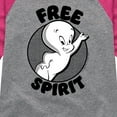 thumbnail image 3 of Free Spirit  - Toddler And Youth Girls Raglan Graphic T-Shirt, 3 of 4