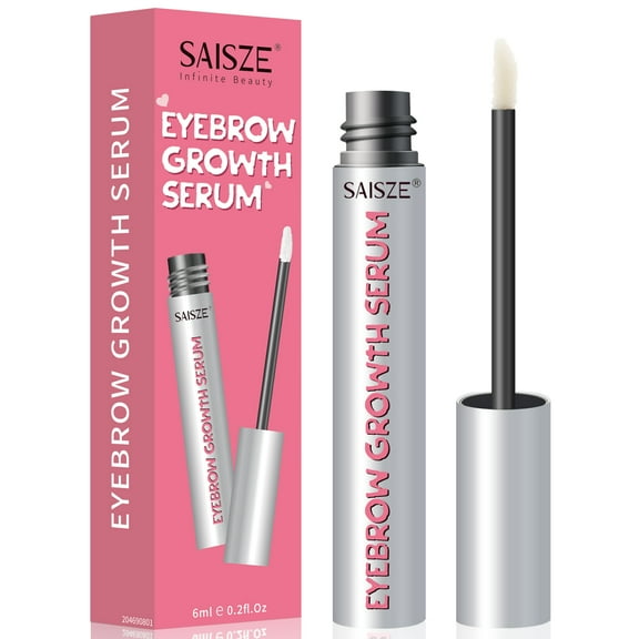 SAISZE Eyebrow Boost Serum Brow Enhancer for Full, Bold Eyebrows, Promotes Appearance in As Soon As 6 Weeks, 0.2 fl. oz