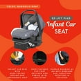 thumbnail image 3 of Baby Trend EZ-Lift Plus Lightweight Infant Car Seat, Cozy Cover  Base, Magnolia, 3 of 12