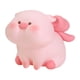 thumbnail image 2 of Alcancía de cerdo, artesanía, obra de arte, decoración, regalo, fácil de usar, tarro de dinero, figura de cerdo Lazo rosa, 2 of 9