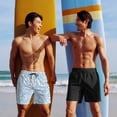 thumbnail image 6 of COOFANDY Mens Bathing Suits Trunks Quick Dry Swim Shorts with Compression Liner Pool Short, 6 of 6