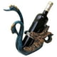 thumbnail image 3 of Estante de vino de cisne de lujo, gabinete de vino de escritorio innovador, adornos decorativos para sala de estar, oficina, azul, 3 of 12