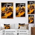 thumbnail image 4 of Designart "Insect Humming Existence" Animals Floater Framed Wall Decor, 4 of 7