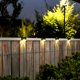 thumbnail image 3 of 4pcs LED lámpara solar al aire libre escalera jardín cerca paso luces de pared (cálido), 3 of 9