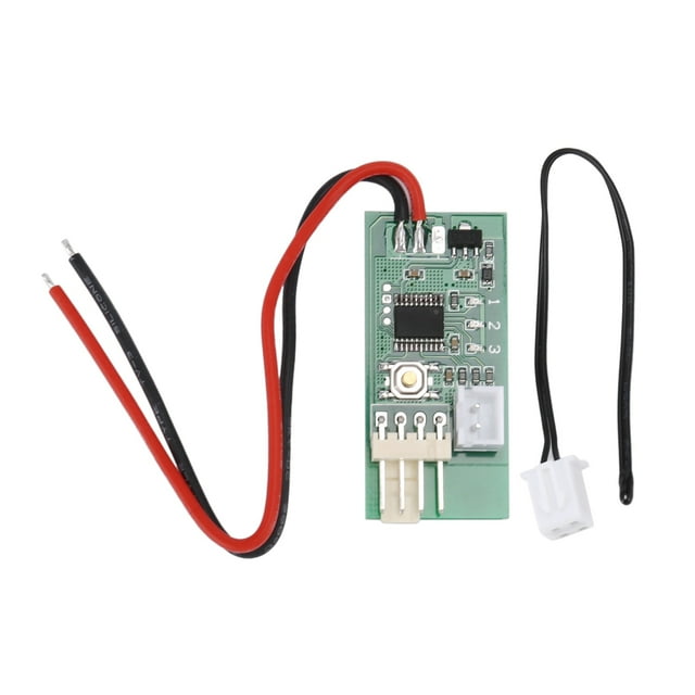 DC 12V 4 Cables PWM Ventilador Control de Temperatura Controlador de Velocidad Regulador para PC Computadora CPU Ventilador Enfriador Alarma